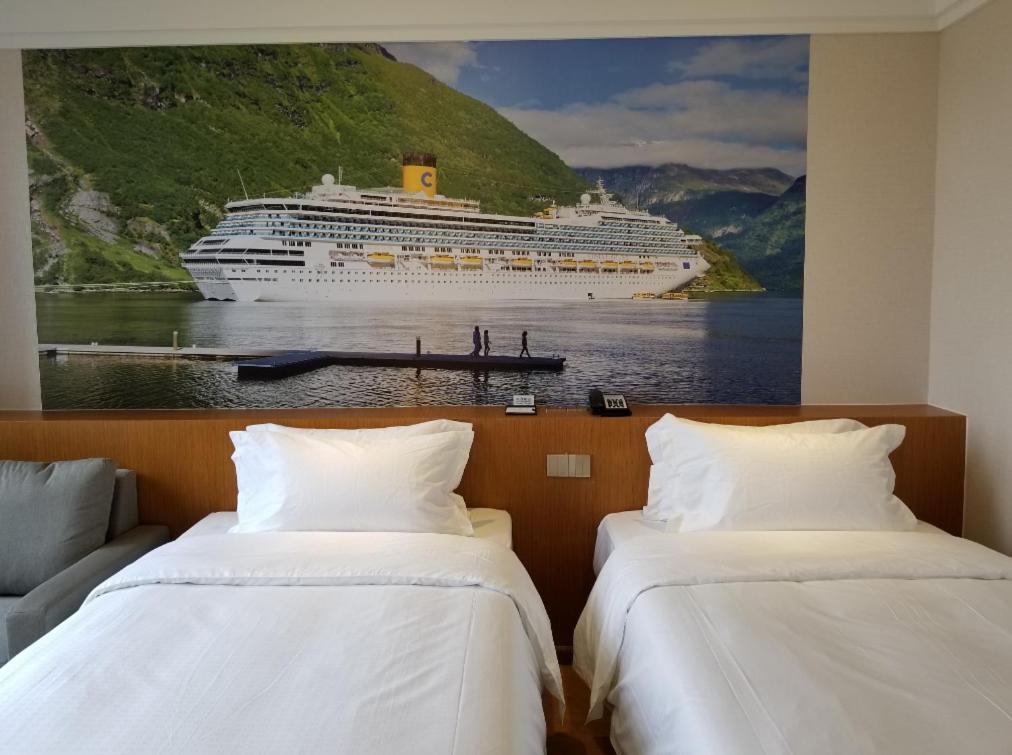 Linjiang International Cruise Hotel Baoyang Road Shanghai Eksteriør billede