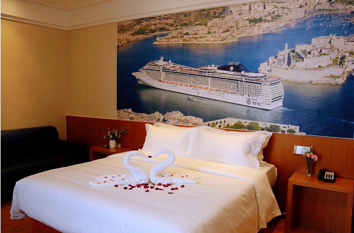 Linjiang International Cruise Hotel Baoyang Road Shanghai Eksteriør billede